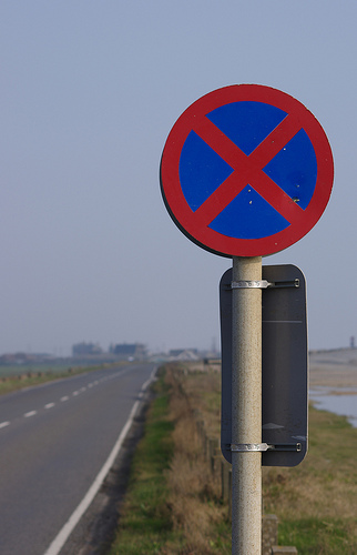 road sign